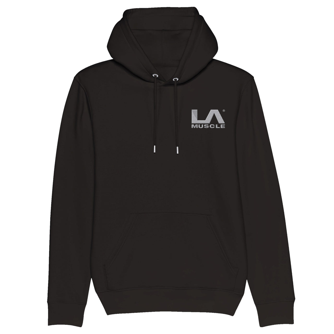 PREMIUM Official LA MUSCLE EMBROIDERED Organic Unisex Pullover Hoodie for life