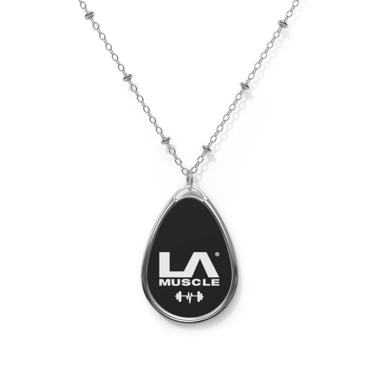 LA MUSCLE LIMITED EDITION Oval Necklace