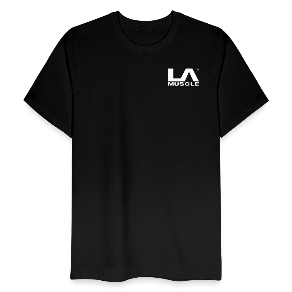 LA Muscle Unisex Organic T-Shirt SPARKER - black